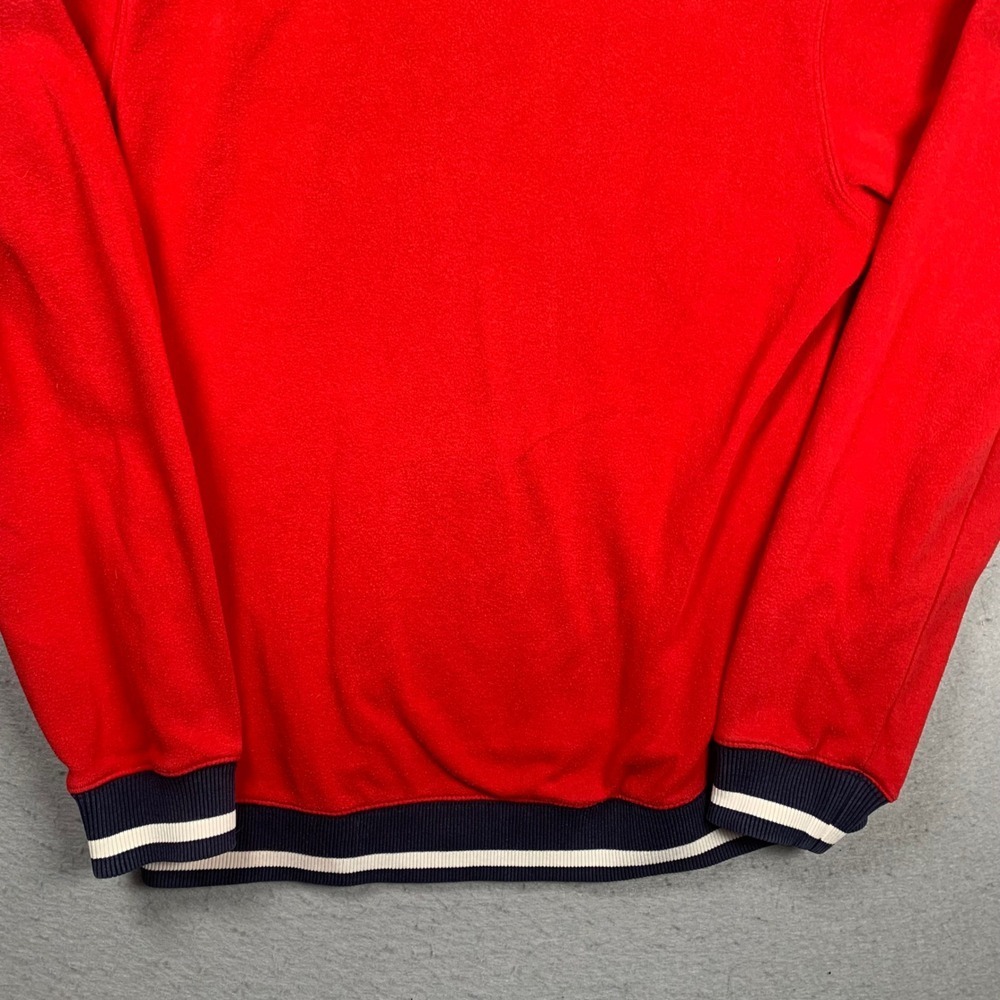 Cinch Hoodie Mens Large Red Denim Co Embroidered Pullover Sweatshirt Western - Picture 9 of 13